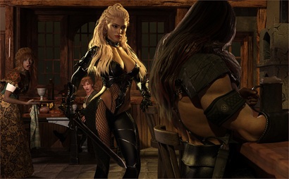 Warriess Takes on Barbarian