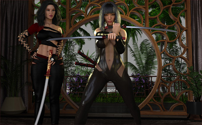 Woman Trains on the Sword'