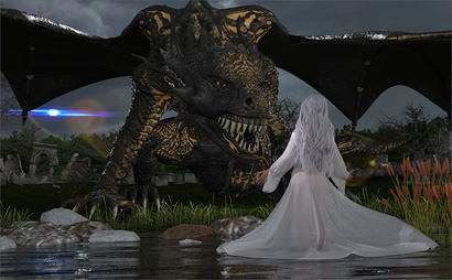 Dragon Arrives for Rescue