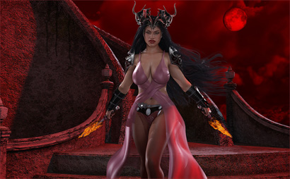 Lucifer Descends from Paradise
